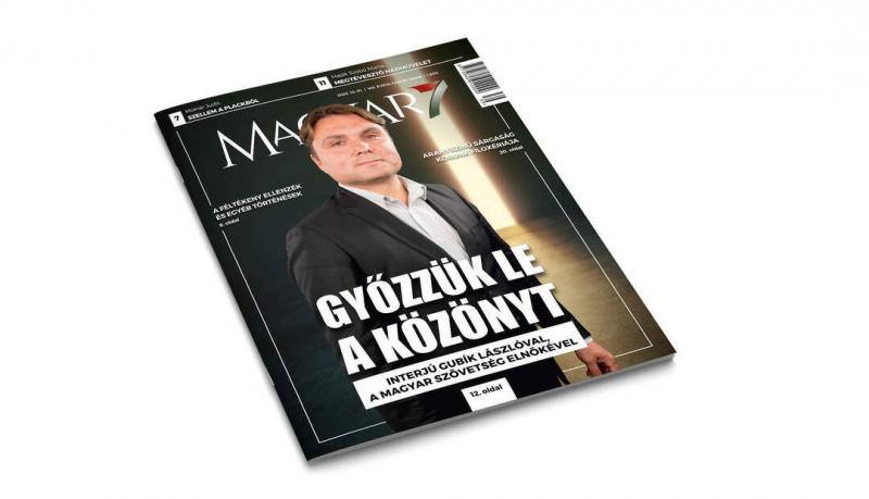 A MAGYAR7 legfrissebb, 39. száma izgalmas tartalommal érkezett: a tanulás fontosságát hangsúlyozza a tanítás helyett, a palackból kiszabadult szellem metaforájával él, valamint foglalkozik a megsértődő ellenzék jelenségével is. Fedezd fel a legújabb gondo