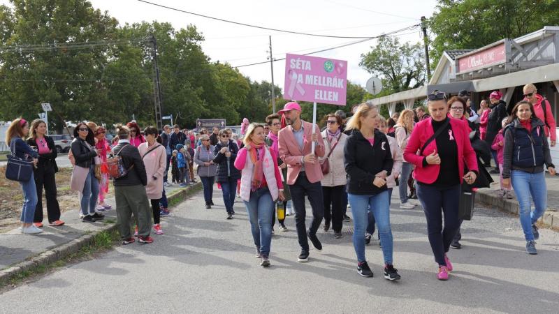 Rózsaszínbe borult Velence: a város utcáit egyedülálló pink sétával hívták fel a figyelmet a mellrák megelőzésének jelentőségére.